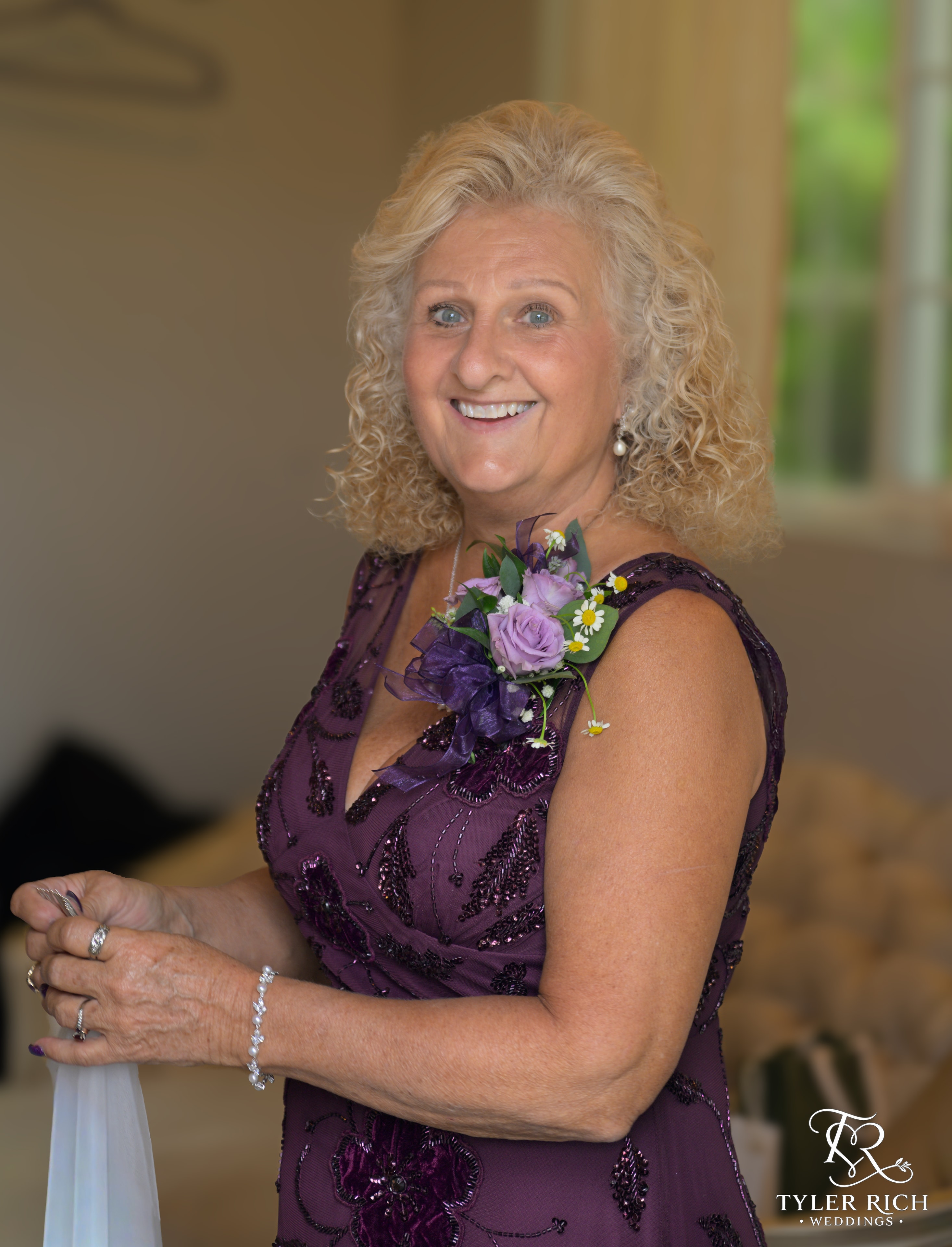 Wedding day portrait