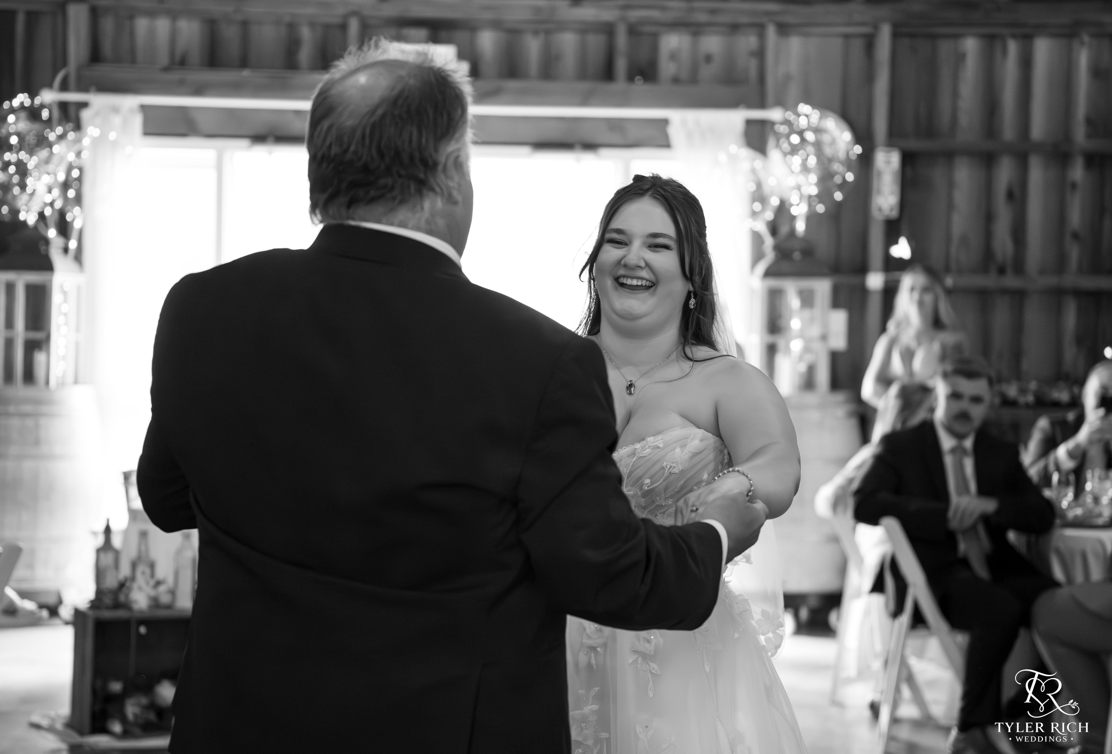 Wedding celebration moment